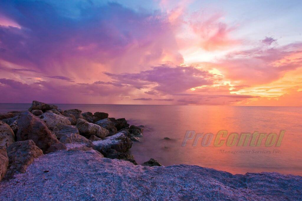 ocean sunset in Florida